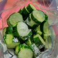 クックTOJFIZ☆'s cooksnap of when they made 練からしチューブで3分♪簡単きゅうり漬け.