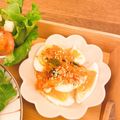 のんちごはん♡'s cooksnap of when they made マヨ卵キムチ！（たまごサラダ?？).