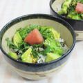 umemodoki's cooksnap of when they made しらすとアボカドの最強コンビ丼♪.