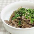 umemodoki's cooksnap of when they made ＊＊牛とごぼうの甘辛炒め煮＊＊.