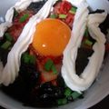 ﾘｯﾁｬﾝ's cooksnap of when they made たまらんno~★納豆マヨキムチ丼.