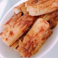 KAORULALA's cooksnap of when they made カレー味の竹輪焼き.