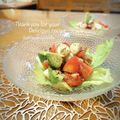 inyako's cooksnap of when they made アボカド･トマトのワサビ醤油和え.