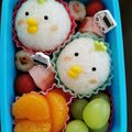 oamai's cooksnap of when they made キャラ弁簡単おにぎり運動会可愛いキャラ弁.