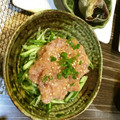 ♡ひな祭り♡'s cooksnap of when they made 超簡単！まぐろのたたき丼ユッケ風♪.