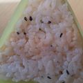 あゆたっくん's cooksnap of when they made ラー油マヨたらこのおにぎり.