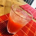 °＊しおり＊°'s cooksnap of when they made ミキサーいらずの、スイカジュース.