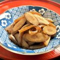 お料理ニャロメ's cooksnap of when they made 簡単！こんにゃくとごぼうのピリ辛煮.