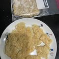 クック9P6O5D☆'s cooksnap of when they made 離乳食・手づかみパクパクブロックそうめん.