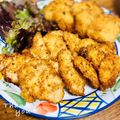 ねっちゃんっ's cooksnap of when they made 揚げないdeニンニクバターチキンかつ❤.