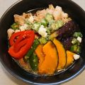 salt_apple's cooksnap of when they made 豚しゃぶとなすはこれ！夏野菜のっけ素麵.