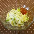 龍青空ママ's cooksnap of when they made レタスとマカロニのサラダ♪.
