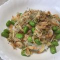 明日の風☆'s cooksnap of when they made 釜揚げ桜えび・しらす・枝豆・生姜のご飯.
