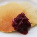 アマレット♪'s cooksnap of when they made 卵白消費に！ふわふわ優しいパンケーキ♡.