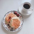 アイリス♡'s cooksnap of when they made 膨らむスフレパンケーキ.