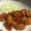 藤堂はるか's cooksnap of when they made 【話題入り】鶏もも肉のチリソース.