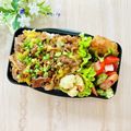 runa10's cooksnap of when they made お弁当にも☆簡単ハム＆パプリカ炒め.