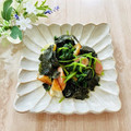 runa10's cooksnap of when they made ほうれん草とチクワ海苔炒め.