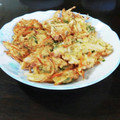 クックMO63WW☆'s cooksnap of when they made 玉ねぎとしらすとしそのかき揚げ.
