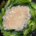 ☆☆クルクル☆☆'s cooksnap of when they made 青梗菜（チンゲン菜）の中華風＊帆立缶で.