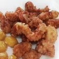 クックOQ9BY1☆'s cooksnap of when they made ミノのから揚げ.
