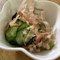 にじゆめa's cooksnap of when they made みょうがとかつお節で豪華な酢の物！.
