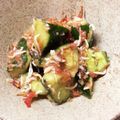 Marmo's cooksnap of when they made 梅としらすのごま油香るたたききゅうり.
