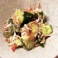 Marmo's cooksnap of when they made 梅としらすのごま油香るたたききゅうり.