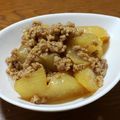 2snowball＊'s cooksnap of when they made 味染み大根の豚挽き肉そぼろあんかけ.