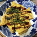 みりん調味料's cooksnap of when they made 厚揚げお好み焼き風.