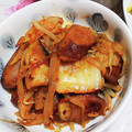 chiko1107's cooksnap of when they made もやしとウインナーのキムチ炒め.