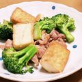 あ～ちゃんさ～ちゃん's cooksnap of when they made ブロッコリーと厚揚げ☆オイスター炒め.