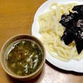 クックP8KGHH☆'s cooksnap of when they made 冷やしうどんの梅干し鬼おろしきゅうりつゆ.