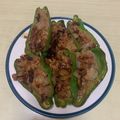 べーぐるる's cooksnap of when they made 初心者に♪簡単ピーマンの肉詰め.