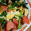 かなはは☆'s cooksnap of when they made 簡単！ニラトマト玉子炒め.