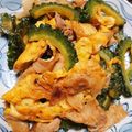 dimbula121's cooksnap of when they made ゴーヤ入り！麩チャンプルー.