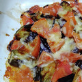 湊ひぃろ's cooksnap of when they made ♡ジュワ旨♡ナスとトマトのチーズ焼き♪.