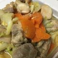 ちゃこ1978's cooksnap of when they made 鶏肉とキャベツのごまみそ照り焼き.
