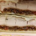明日歩's cooksnap of when they made テリヤキチキンごぼうサラダのサンドイッチ.