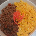 precious☆'s cooksnap of when they made 秘密兵器で失敗なし！炒り卵&鶏そぼろ丼♡.