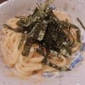 レインボーライス's cooksnap of when they made たらこクリームうどん.