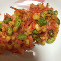 順ティ's cooksnap of when they made 業スー むき枝豆と桜エビのかき揚げ.
