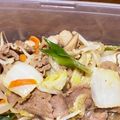 ma2kaboch's cooksnap of when they made 面倒くさがりな私の、肉野菜いため☆.