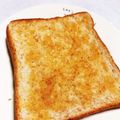小さなおもち's cooksnap of when they made ほうじ茶トースト.