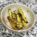 亜久里's cooksnap of when they made さつまいもの金平.