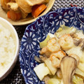 わかみど's cooksnap of when they made ＊キャベツと海老の中華炒め＊.
