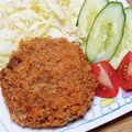 ﾋﾟﾛﾐ♡'s cooksnap of when they made 私の自慢！ブロッコリー入り♪メンチカツ.