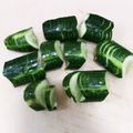 FaithAloha's cooksnap of when they made 切り方～胡瓜の蛇腹切り～.