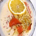 ✩kinoco✩'s cooksnap of when they made ちゅる☆ サーモンのレモンクリームパスタ.
