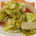 あきつま（杏花☆）'s cooksnap of when they made 春キャベツとがんもどきの煮物.